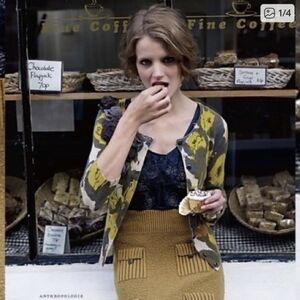 Anthropolgie Pick A Bunch Cardigan